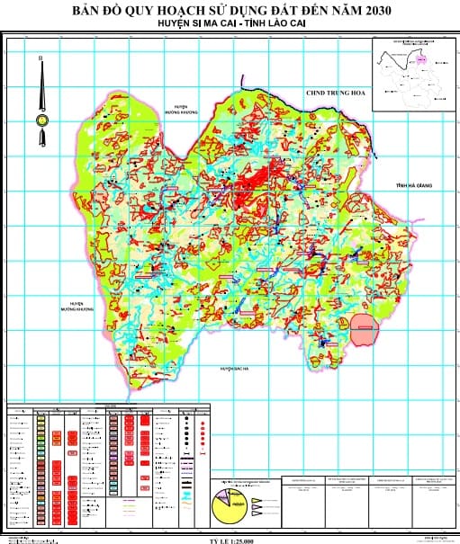 Bản đồ quy hoạch huyện Si Ma Cai
