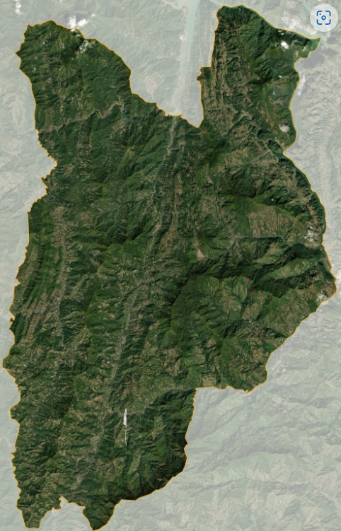 bản đồ vệ tinh huyện Mường Chà 