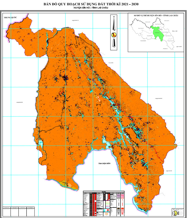 Bản đồ quy hoạch huyện Sìn Hồ