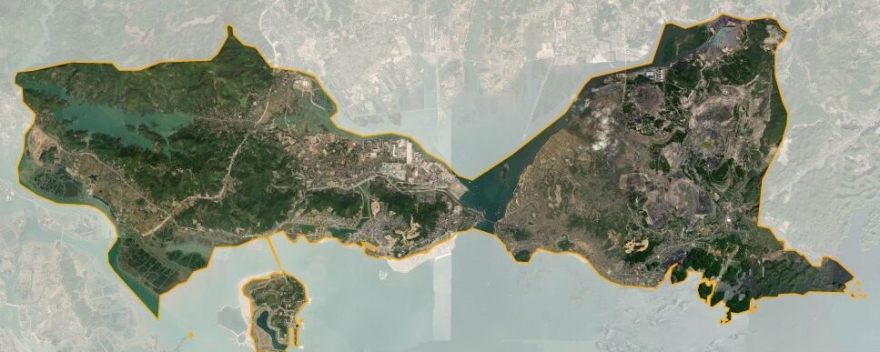 Bản đồ vệ tinh thành phố Hạ Long