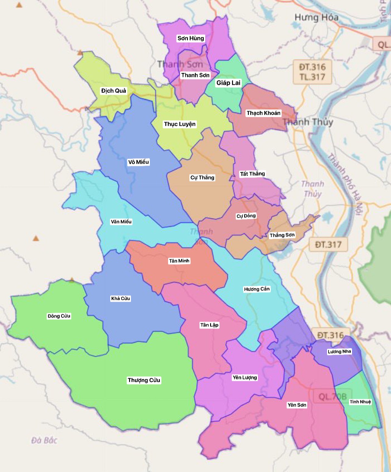 Nếu bạn đang tìm kiếm thông tin về Huyện Thanh Sơn trong tỉnh Phú Thọ, bản đồ này là một nguồn tài nguyên hữu ích để giúp bạn tìm thấy các địa điểm và thông tin chi tiết. Hãy khám phá ngay!