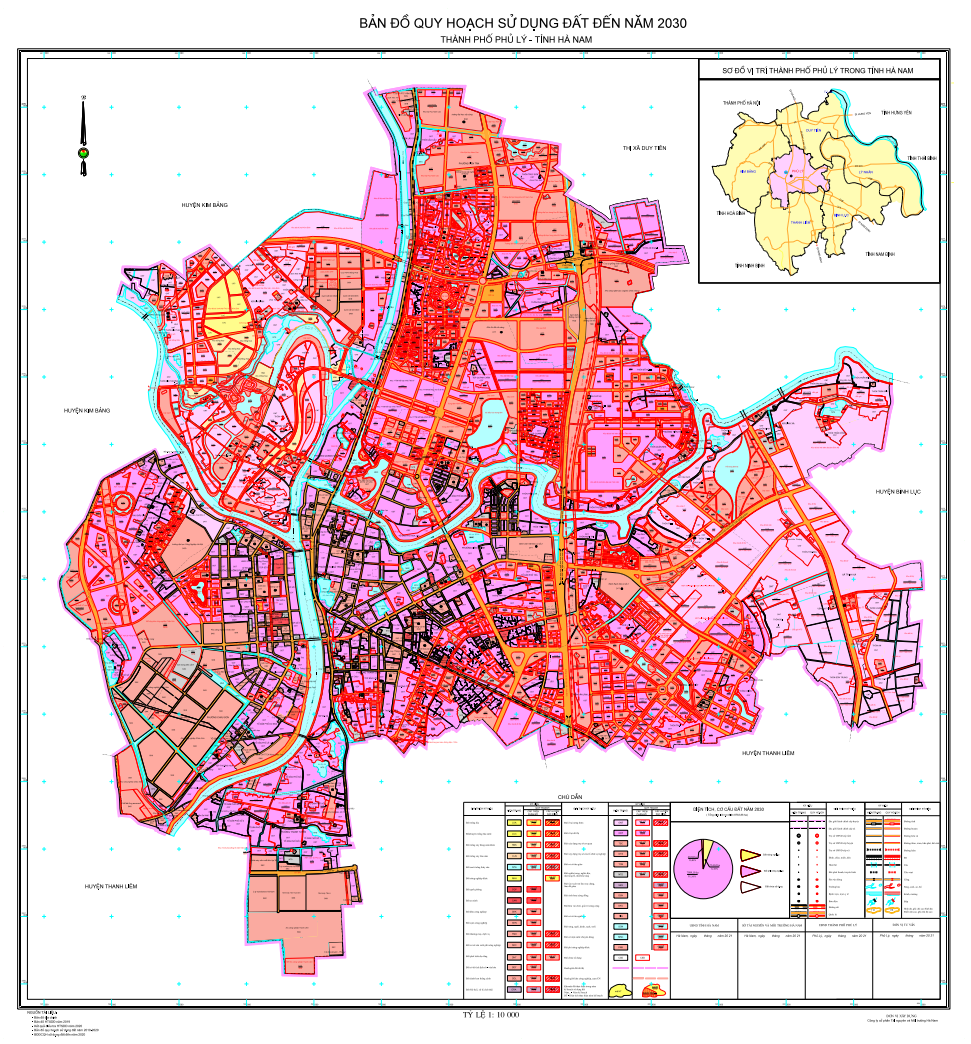 Bản đồ quy hoạch tỉnh Hà Nam