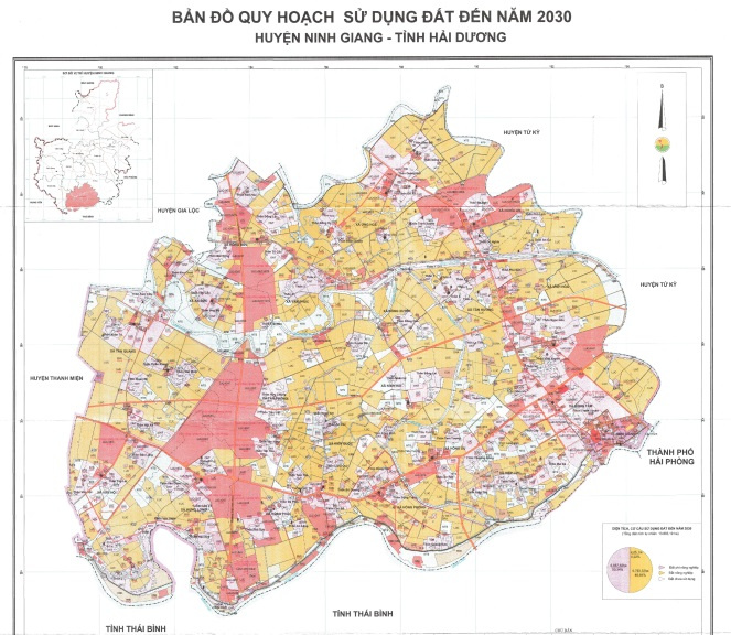 Bản đồ quy hoạch huyện Ninh Giang