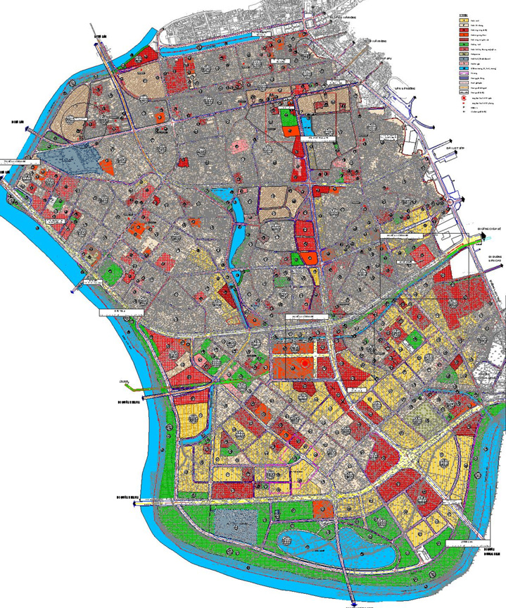 Bản đồ quy hoạch quận Lê Chân