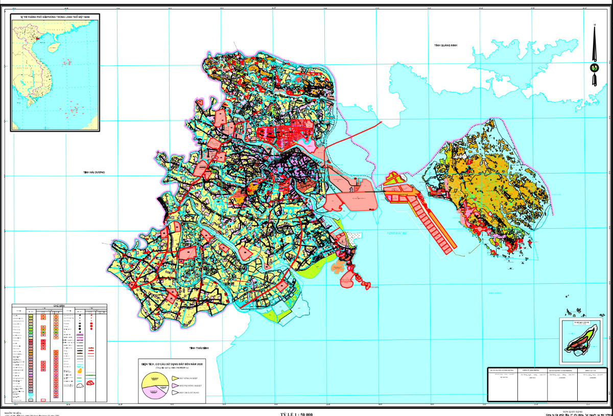 Bản đồ quy hoạch quận Hải An