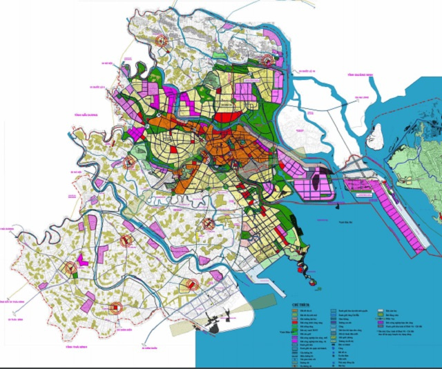 Bản đồ quy hoạch huyện An Dương trong quy hoạch thành phố Hải Phòng