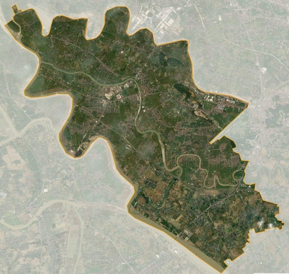 Bản đồ vệ tinh huyện An Thọ