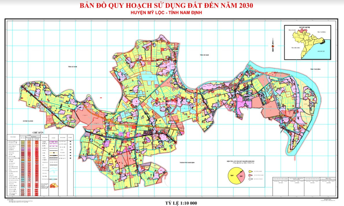 bản đồ quy hoạch huyện mỹ lộc