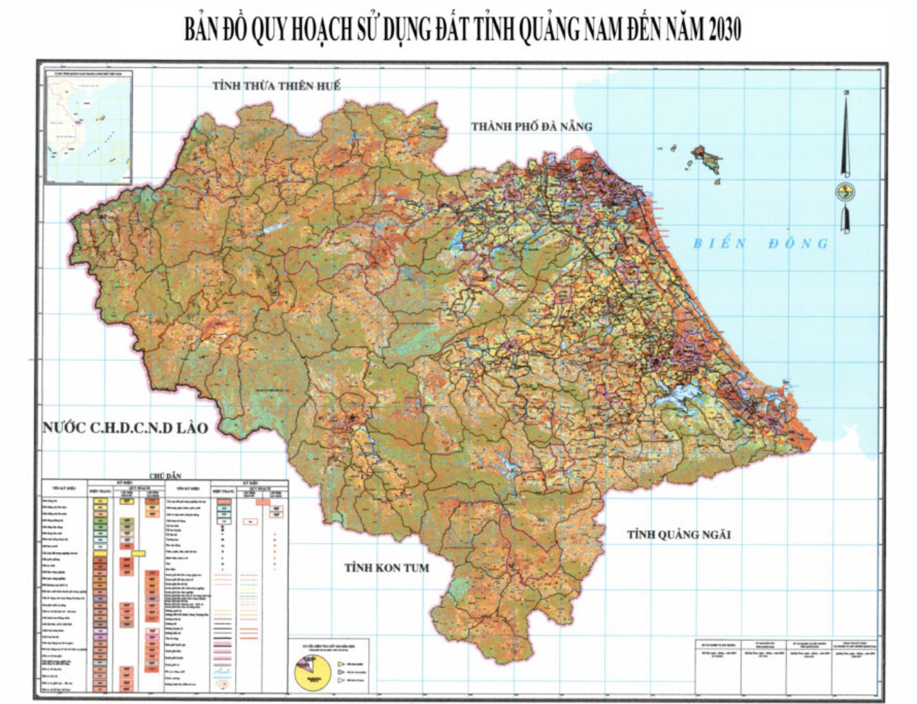 Bản đồ quy hoạch tỉnh Quảng Nam
