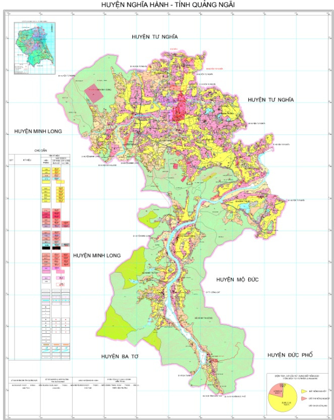 Bản đồ quy hoạch huyện Nghĩa Hành