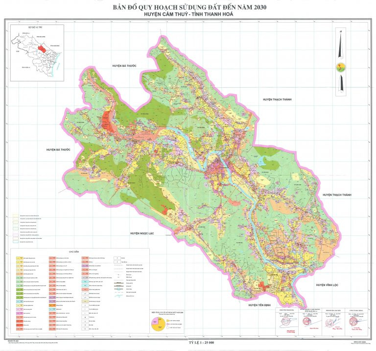 Bản đồ quy hoạch huyện Cẩm Thủy