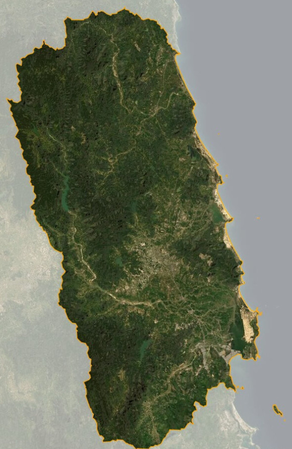 Bản đồ vệ tinh Tỉnh Bình Định