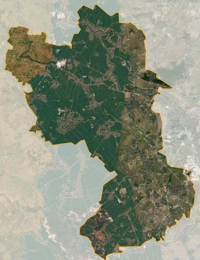 Bản đồ vệ tinh thị trấn Nghi Sơn