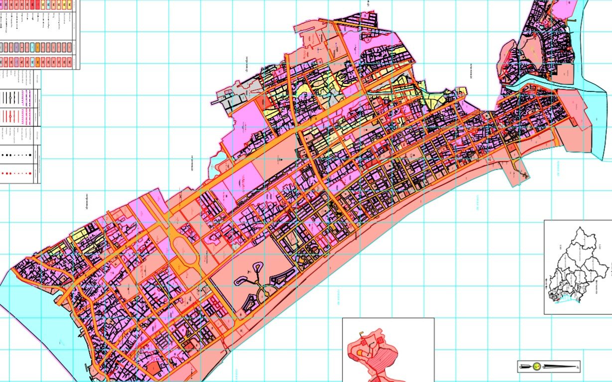 Bản đồ quy hoạch thị xã Cửa Lò