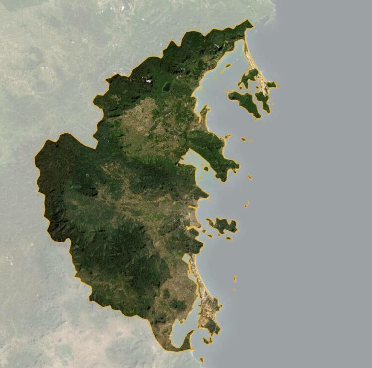  Bản đồ vệ tinh Tỉnh Khánh Hòa 