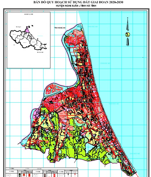 Bản đồ quy hoạch huyện Nghi Sơn