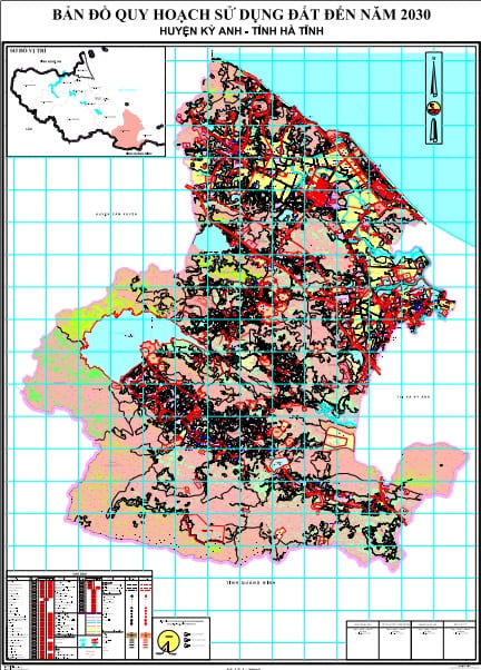 Bản đồ quy hoạch huyện Kỳ Anh