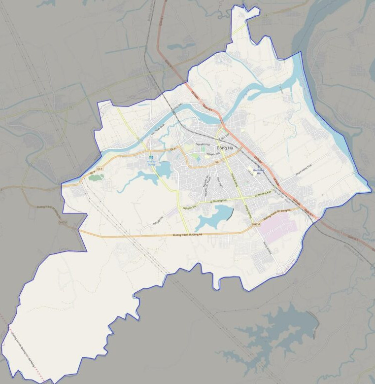Bản đồ giao thông TP Đông Hà