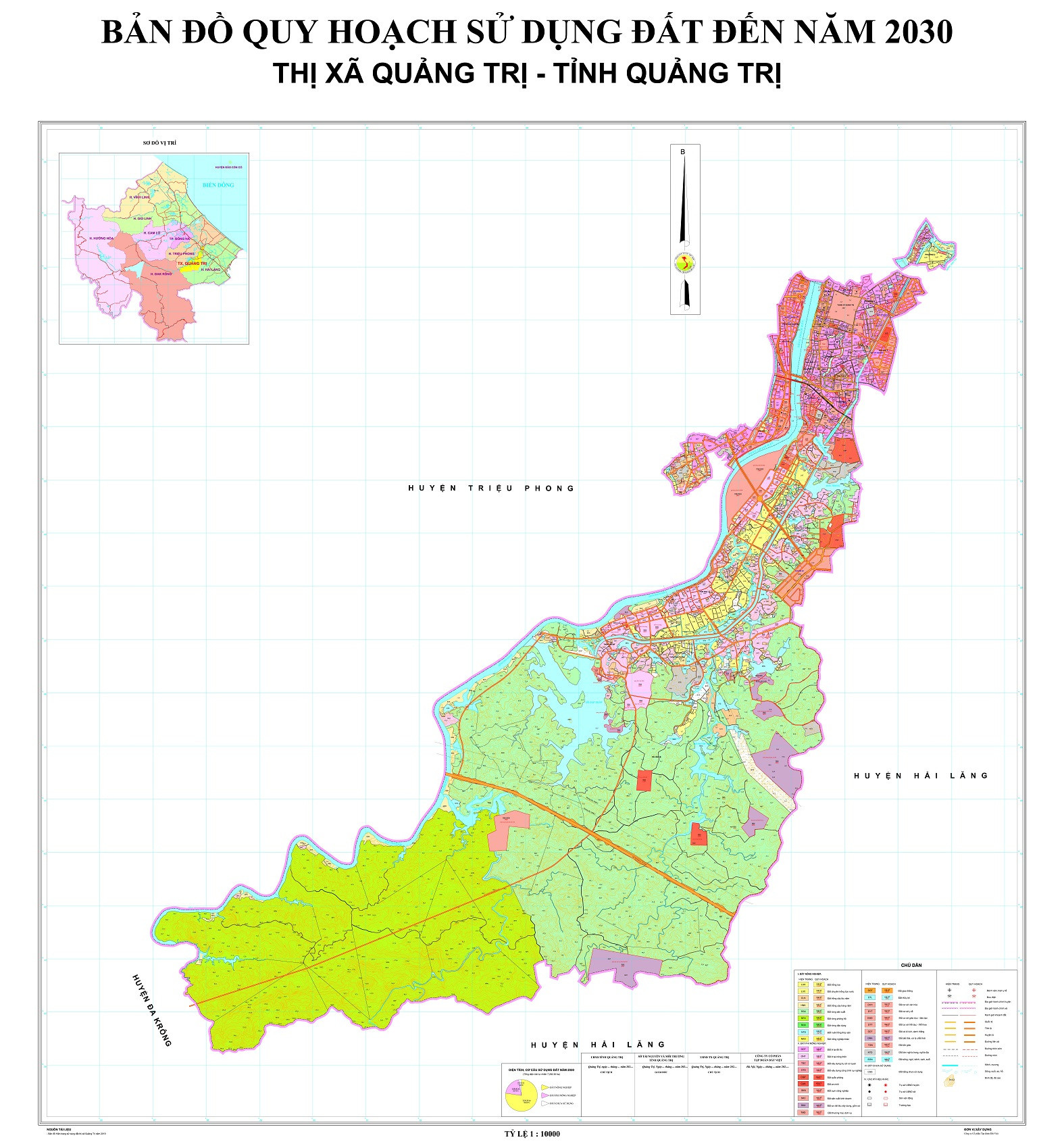  Bản đồ quy hoạch thị xã Quảng Trị