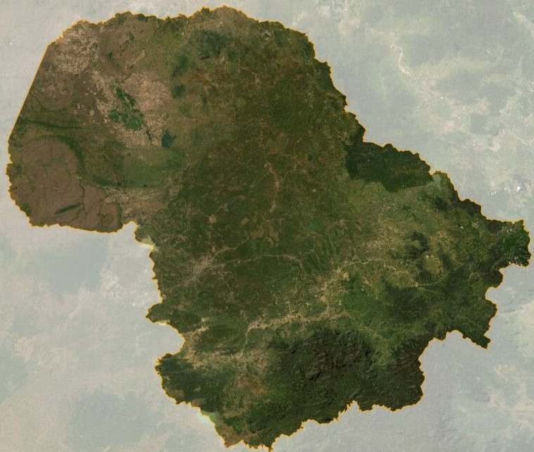 Bản đồ vệ tinh Tỉnh Đắk Lắk