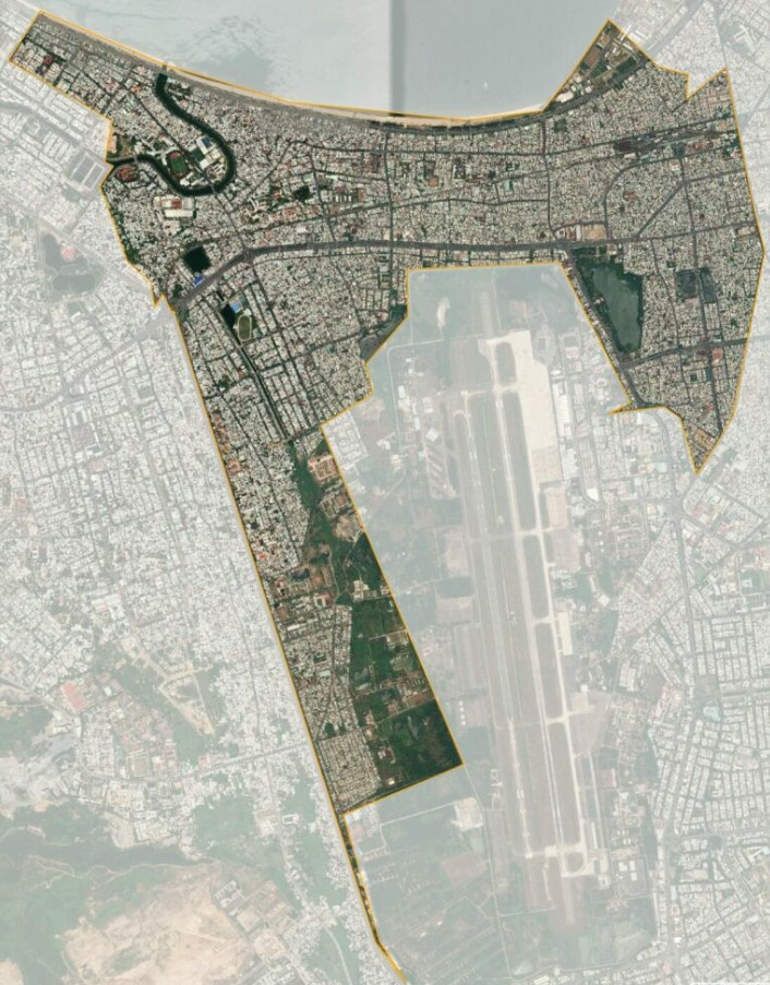 Bản đồ vệ tinh quận Thanh Khê