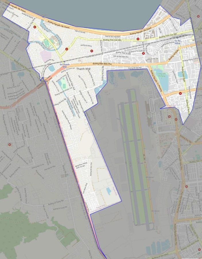 Bản đồ giao thông quận Thanh Khê