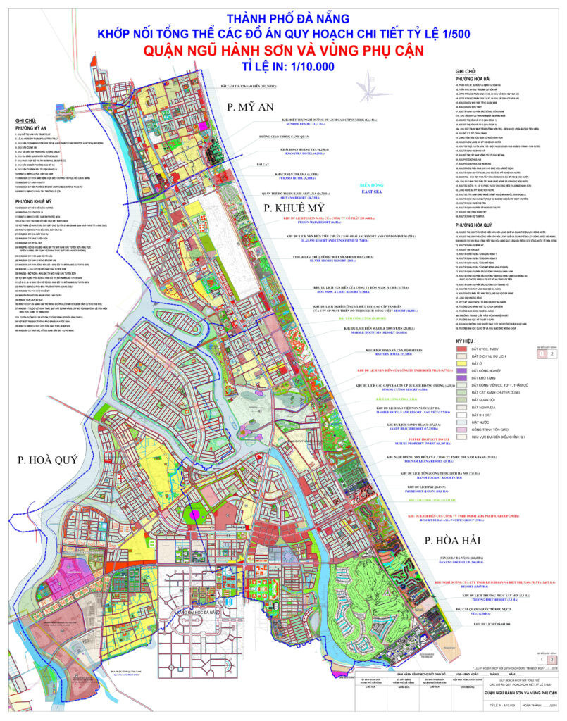 Bản đồ quy hoạch quận Ngũ Hành Sơn