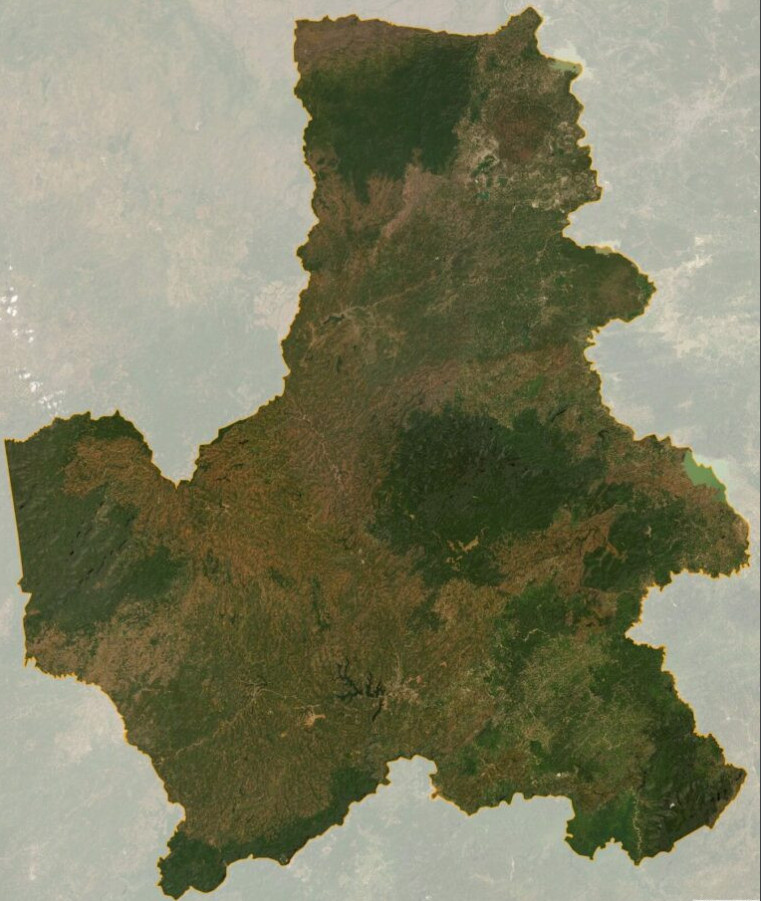 Bản đồ vệ tinh Tỉnh Đắk Nông