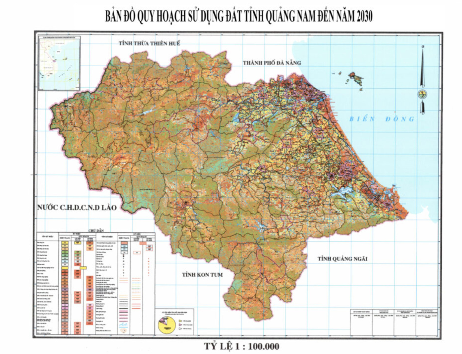 Bản đồ quy hoạch huyện Tây Giang