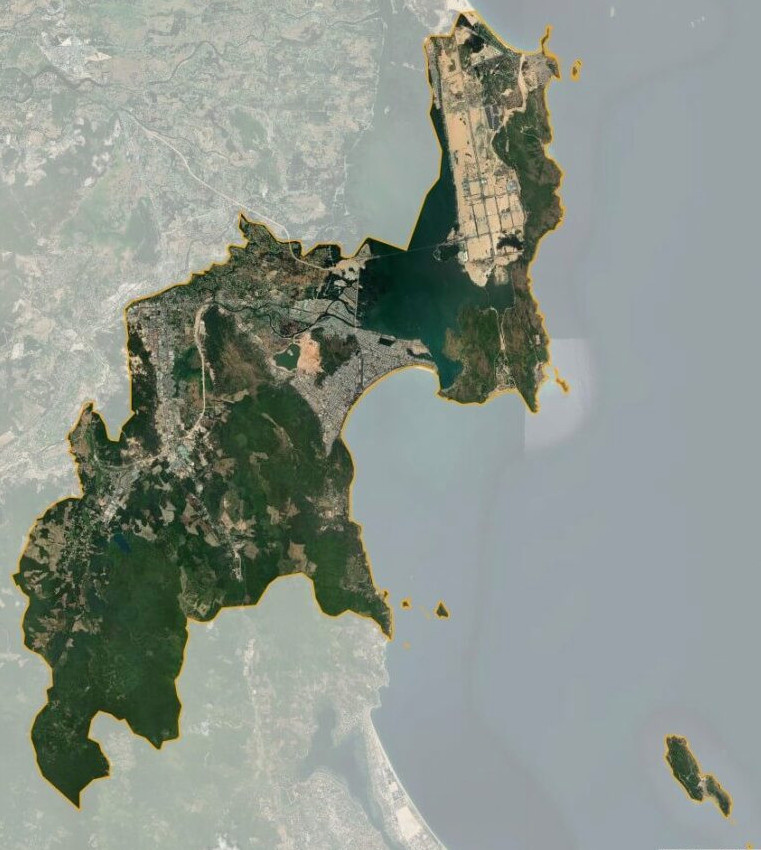 Bản đồ vệ tinh Thành phố Quy Nhơn