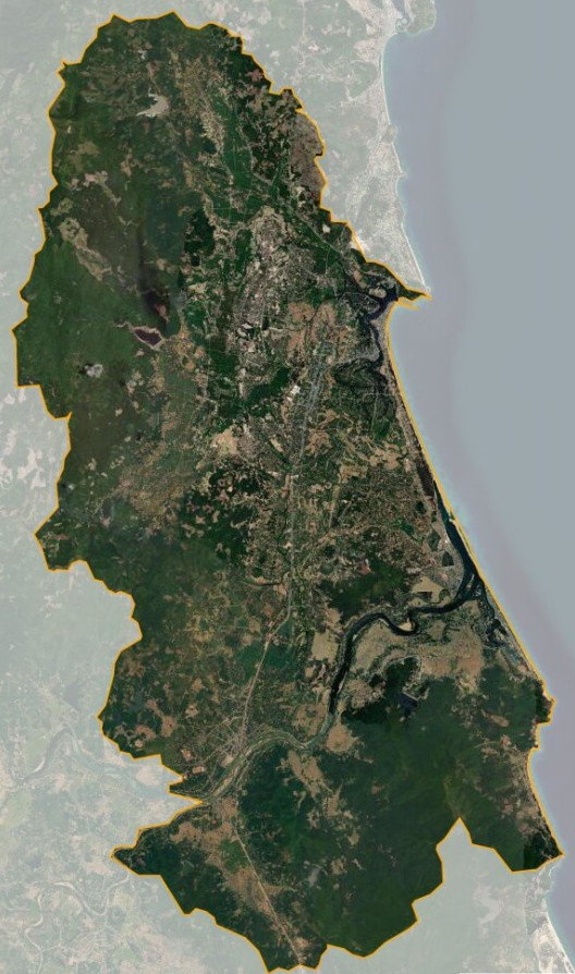 Bản đồ vệ tinh thị xã Hoài Nhơn