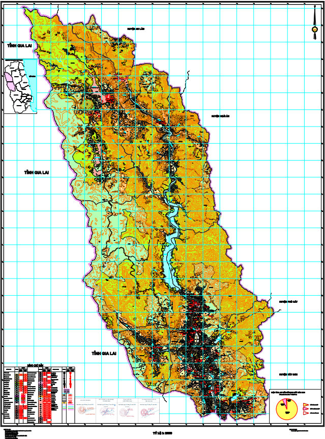 Bản đồ quy hoạch huyện Vĩnh Thạnh