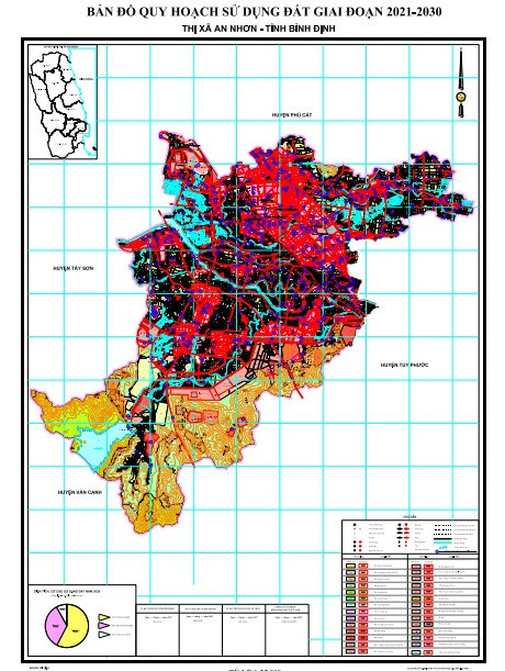 Bản đồ quy hoạch thị xã An Nhơn