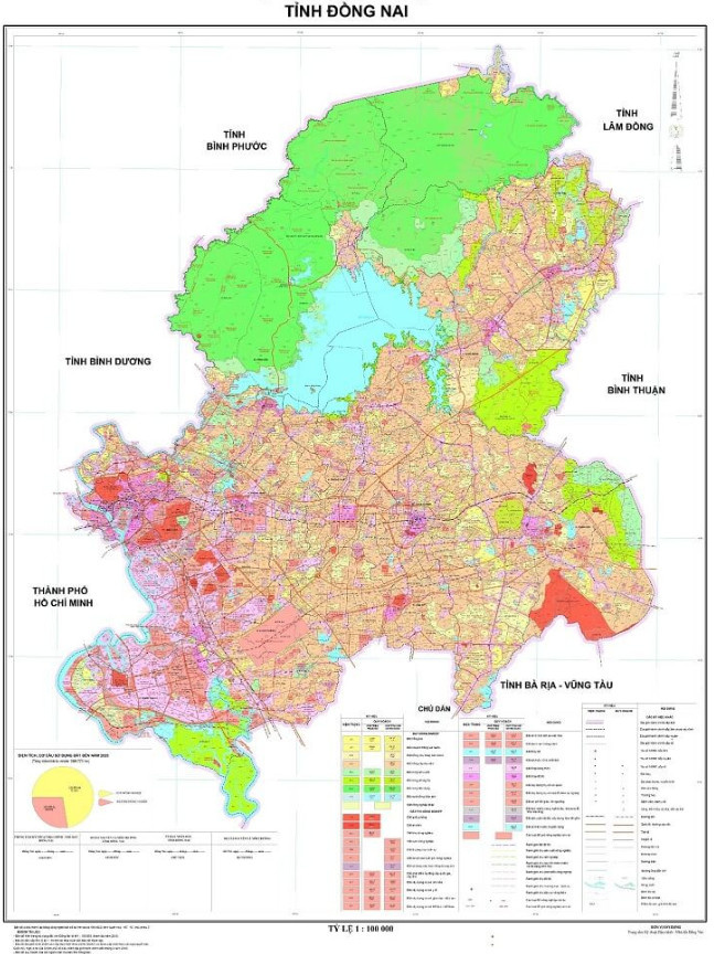 Bản đồ quy hoạch tỉnh Đồng Nai