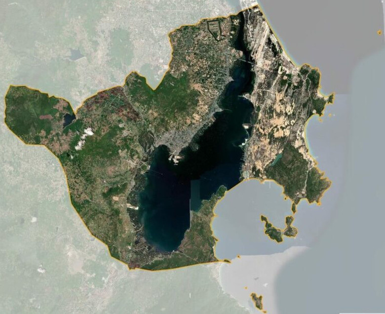 Bản đồ vệ tinh TP Cam Ranh