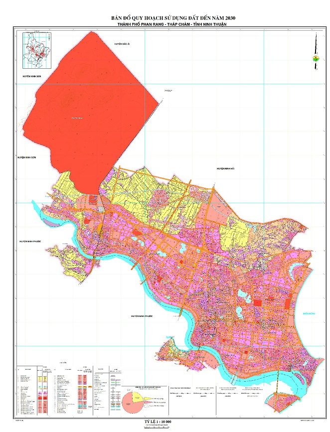 Bản đồ quy hoạch thành phố Phan Rang Tháp Chàm