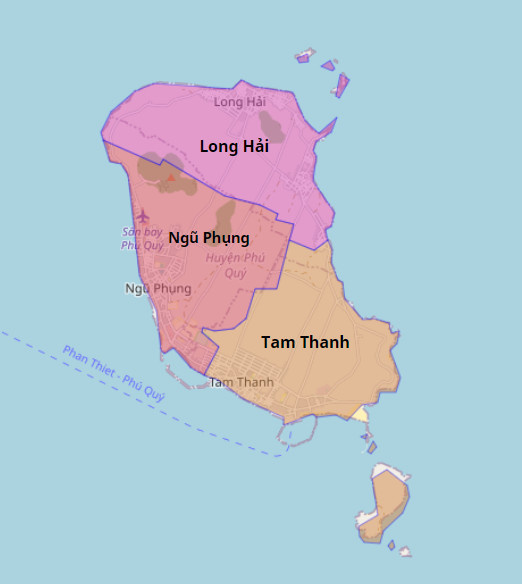 Bản đồ Quy Hoạch Huyện Phú Quí, Bình Thuận| Kế Hoạch Sử Dụng đất | Meey Map