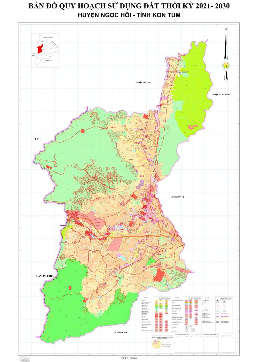 Bản đồ quy hoạch huyện Ngọc Hồi