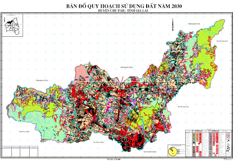Bản đồ quy hoạch huyện Chư Pưh