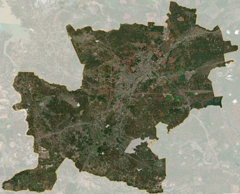  Bản đồ vệ tinh TP Buôn Ma Thuột