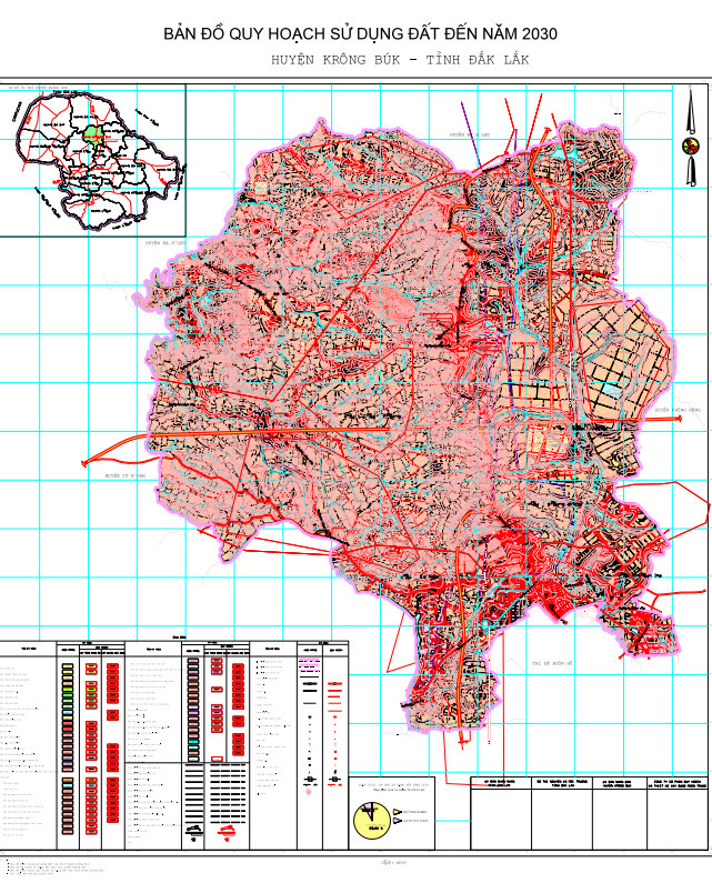 Bản đồ quy hoạch Krông Búk . huyện