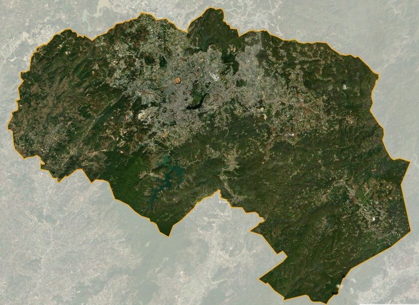 Bản đồ vệ tinh thành phố đà lạt