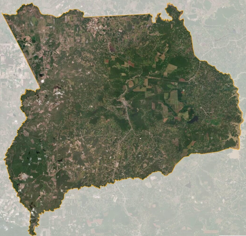 Bản đồ vệ tinh Huyện Lộc Ninh