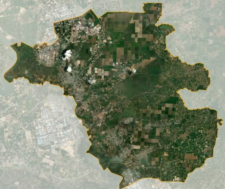  Bản đồ vệ tinh huyện Long Thành