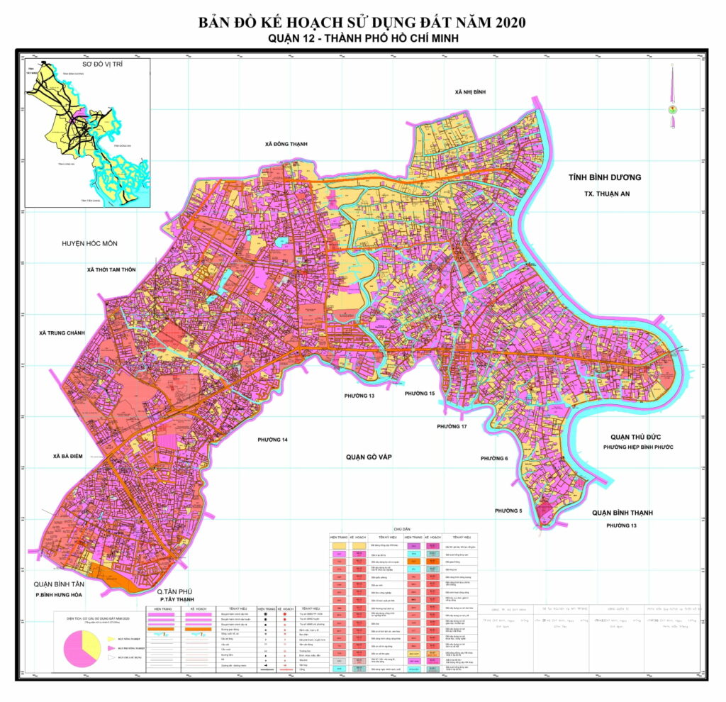 bản đồ quy hoạch quận 12