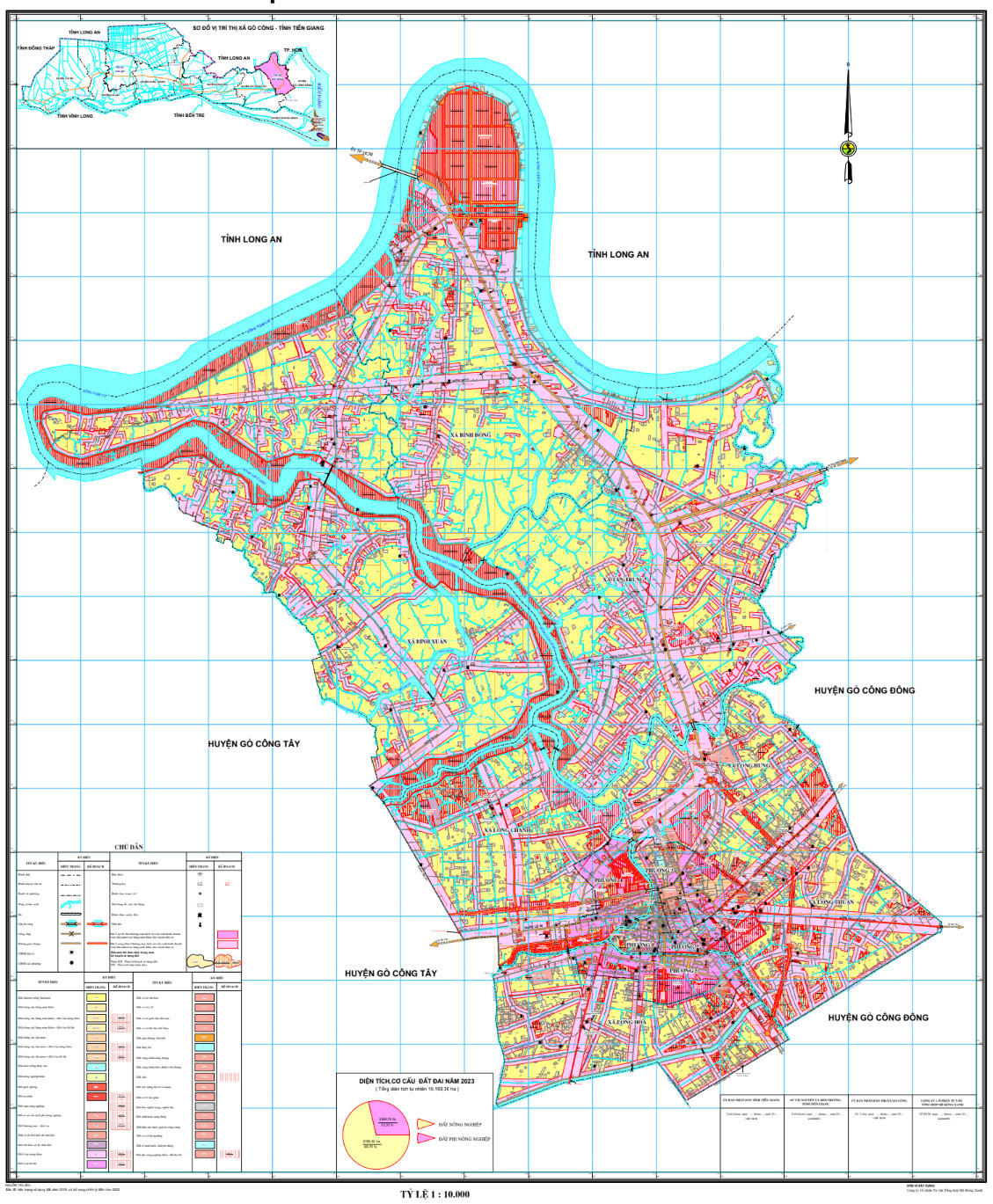 Bản đồ quy hoạch Thành phố Gò Công