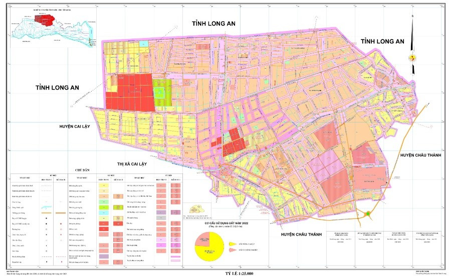 Bản đồ quy hoạch huyện Tân Phước