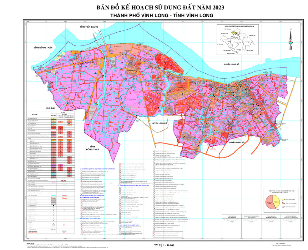 Bản đồ quy hoạch TP Vĩnh Long