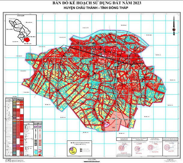 Bản đồ quy hoạch huyện Châu Thành