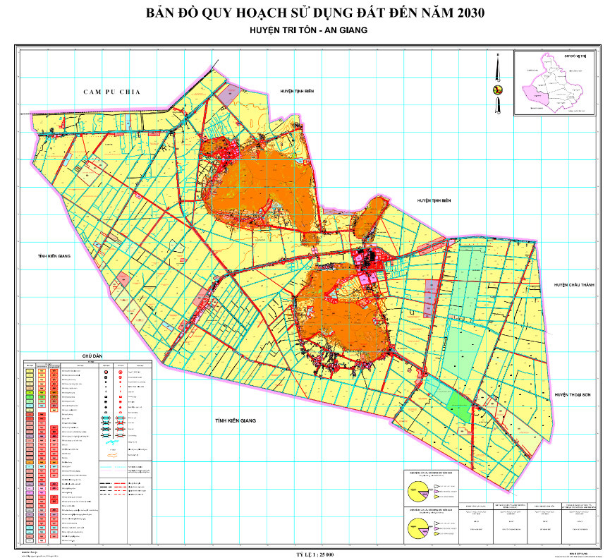 Bản đồ quy hoạch huyện tri tôn